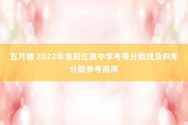 五月撸 2022年淮阳红旗中学考等分数线及积年分数参考指南
