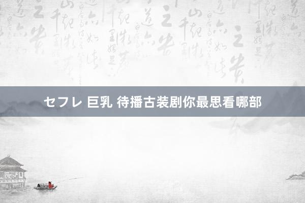 セフレ 巨乳 待播古装剧你最思看哪部